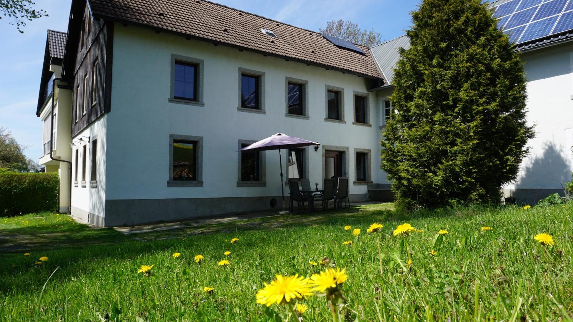 Ferienwohnung Im Bauernhaus Im Fichtelgebirge Gefrees Exterior foto